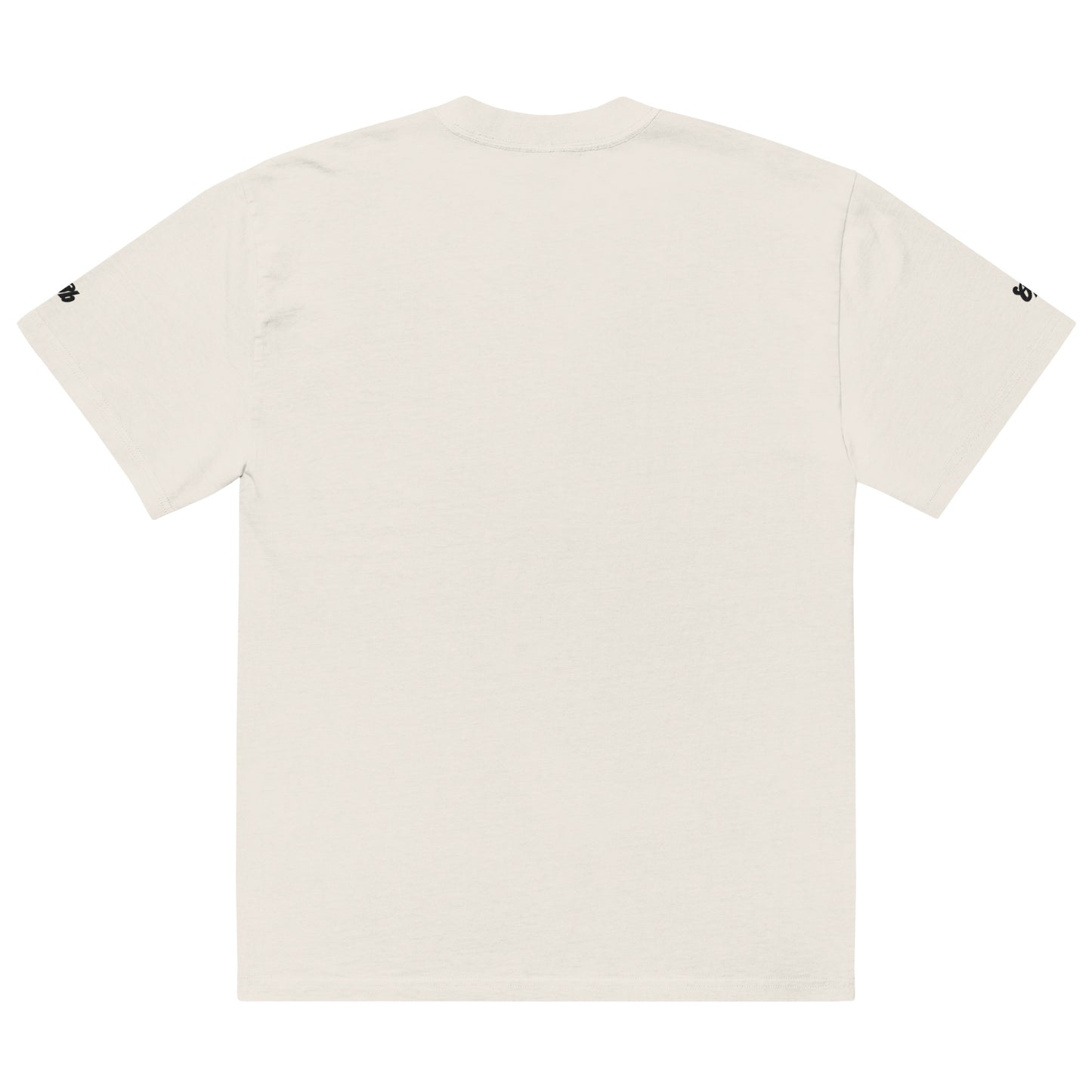 Off brand Out of pocket - Embroidered Oversized faded t-shirt